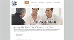 Desktop Screenshot of otstaxservices.com