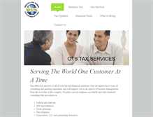 Tablet Screenshot of otstaxservices.com